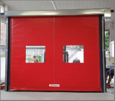 Usa rapida din PVC pentru garaje usa rapida pvc